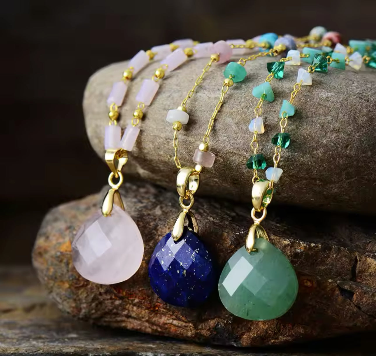 Dainty Gemstone Necklace | Erika Williner Designs