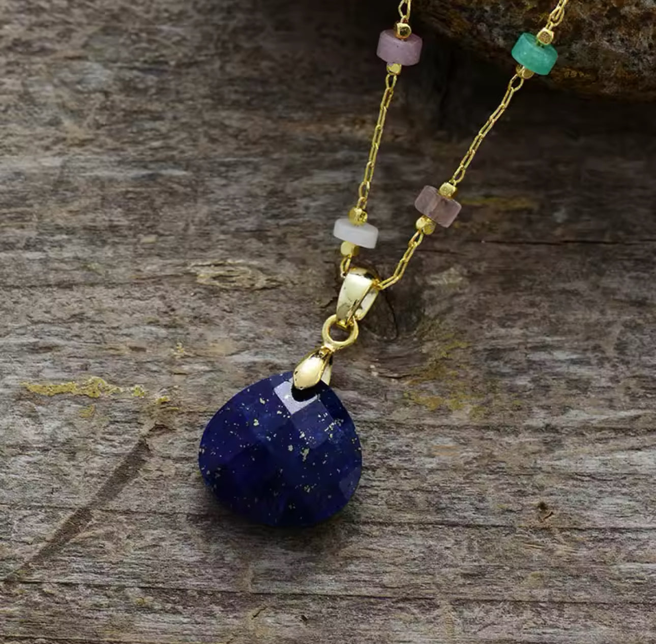 Dainty Gemstone Necklace | Erika Williner Designs