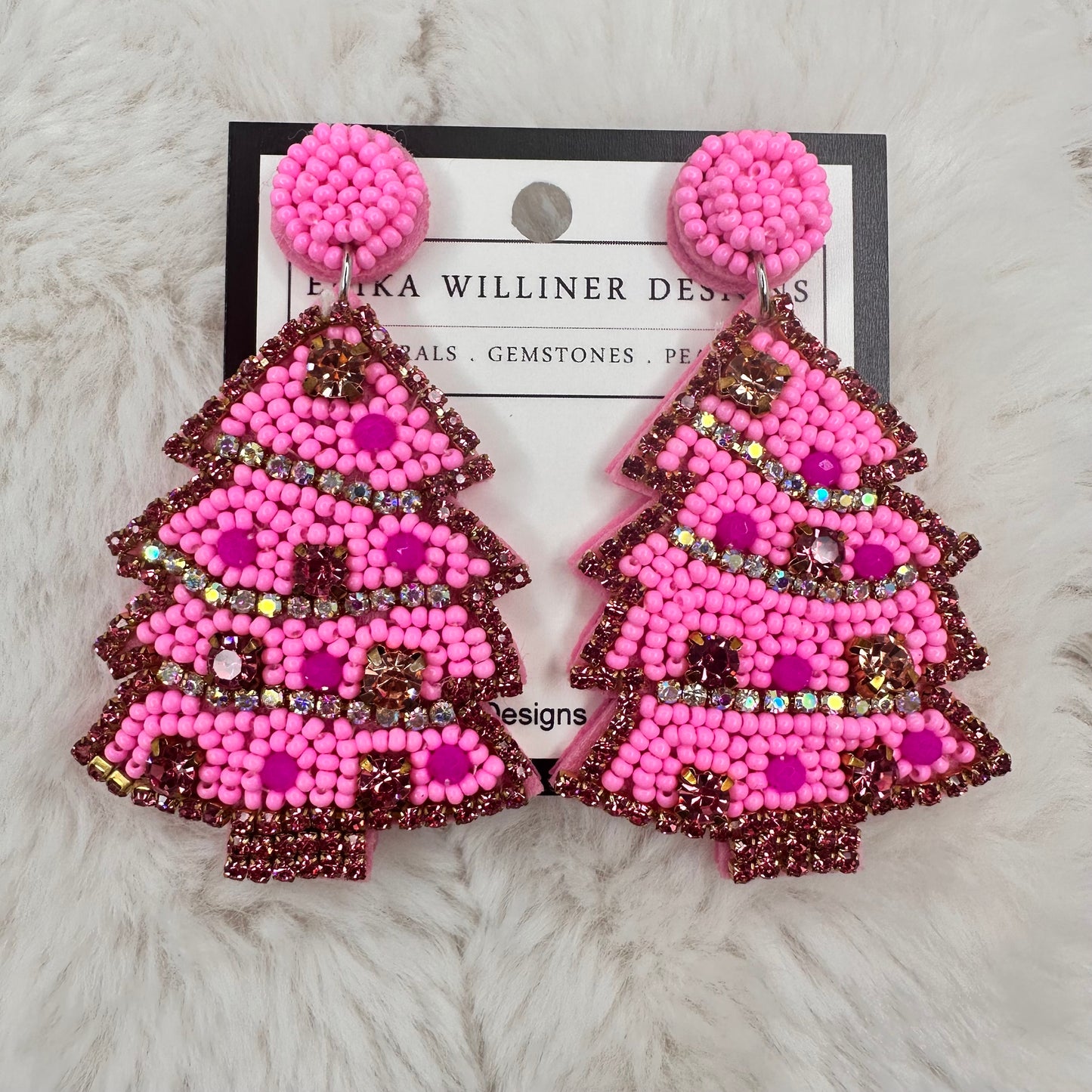 Holiday Collection Beaded Earrings | Erika Williner Designs