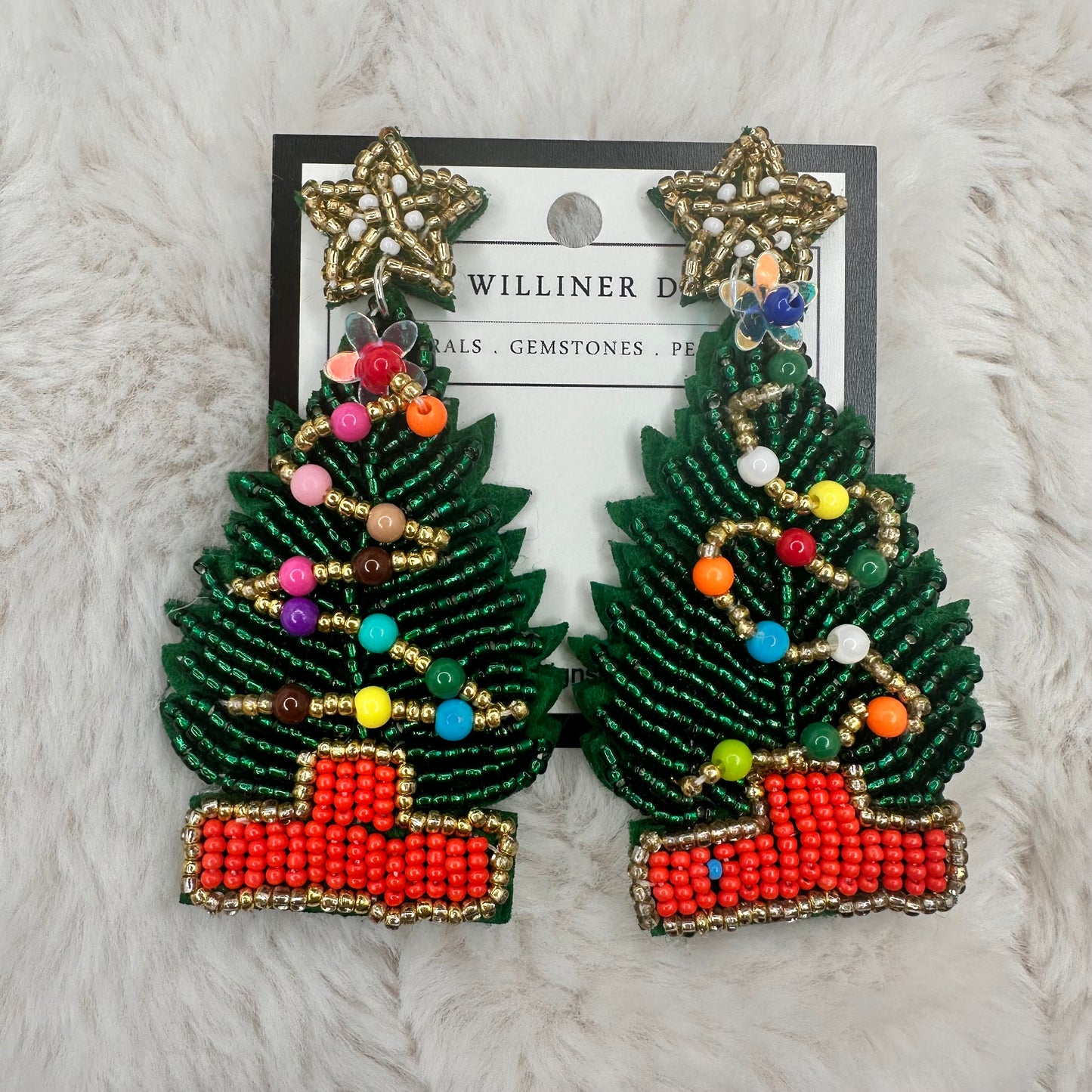 Holiday Collection Beaded Earrings | Erika Williner Designs