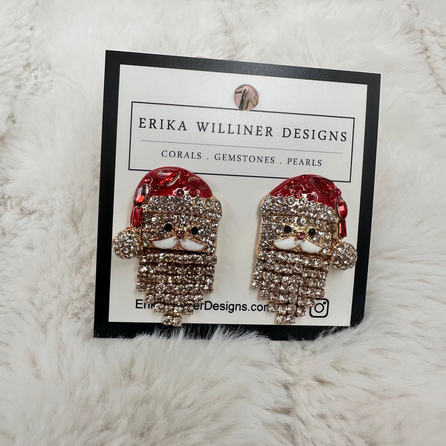 Sparkly Collection Holiday earrings | Erika Williner Designs