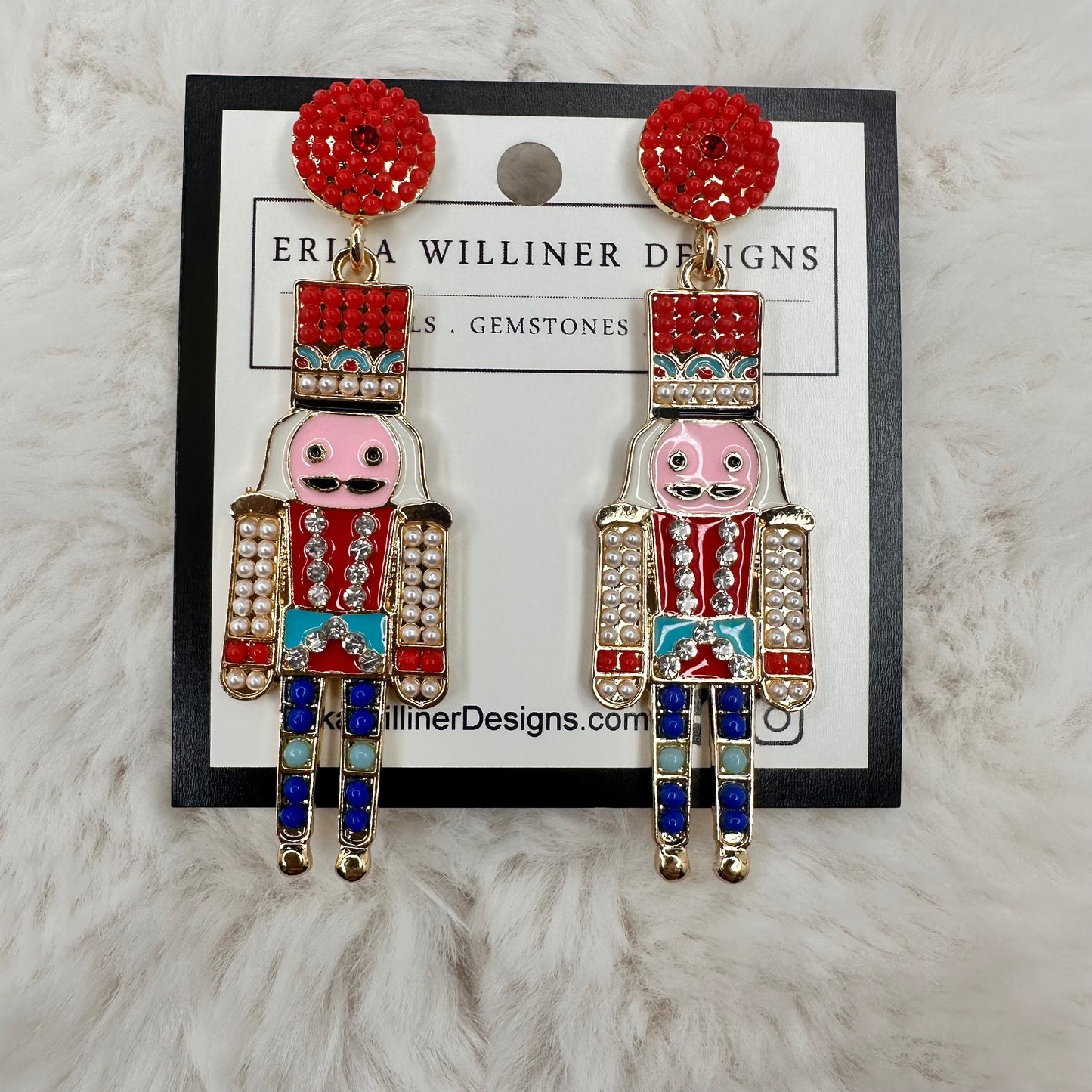 The Nutcracker Earrings - Erika Williner Designs