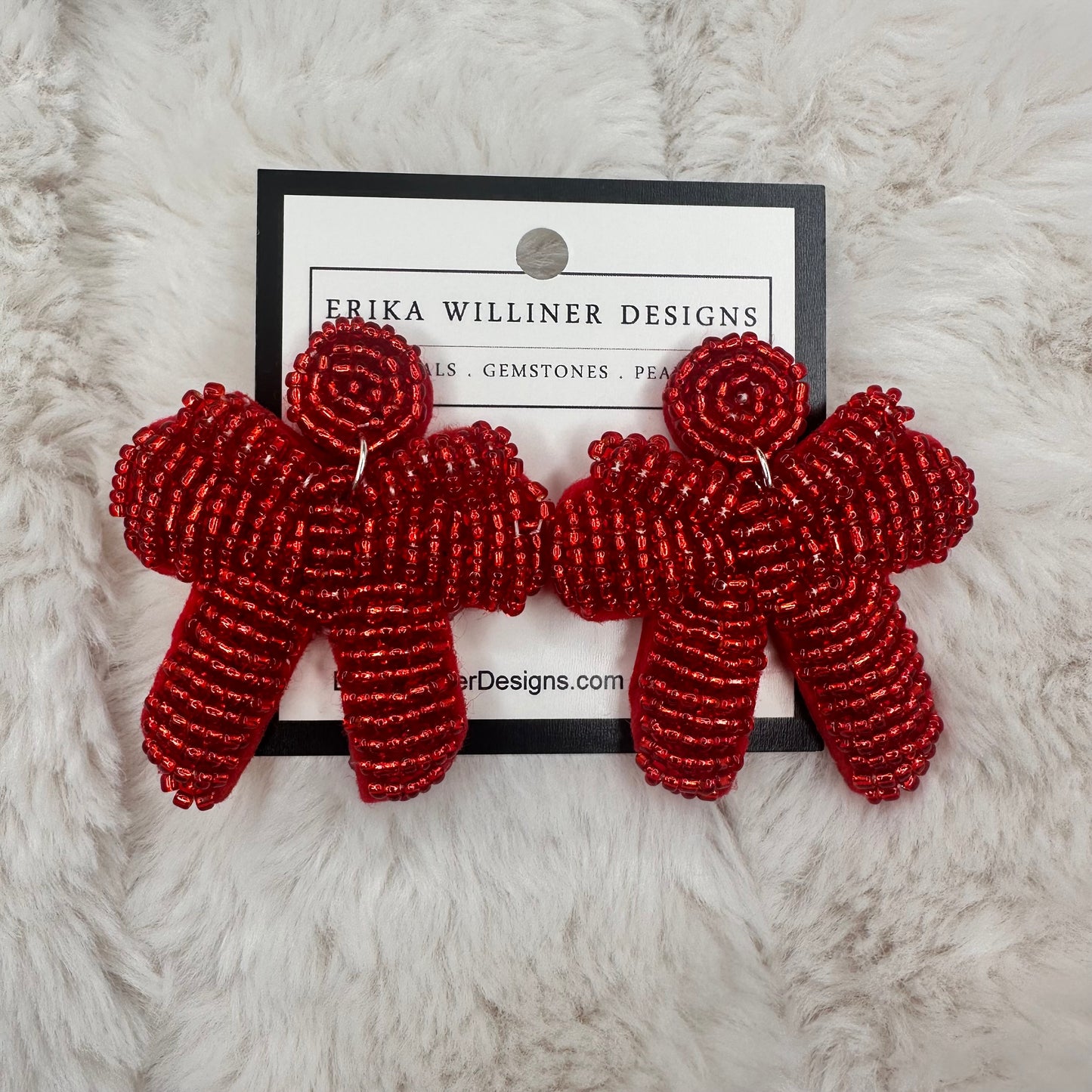 Holiday Collection Beaded Earrings | Erika Williner Designs