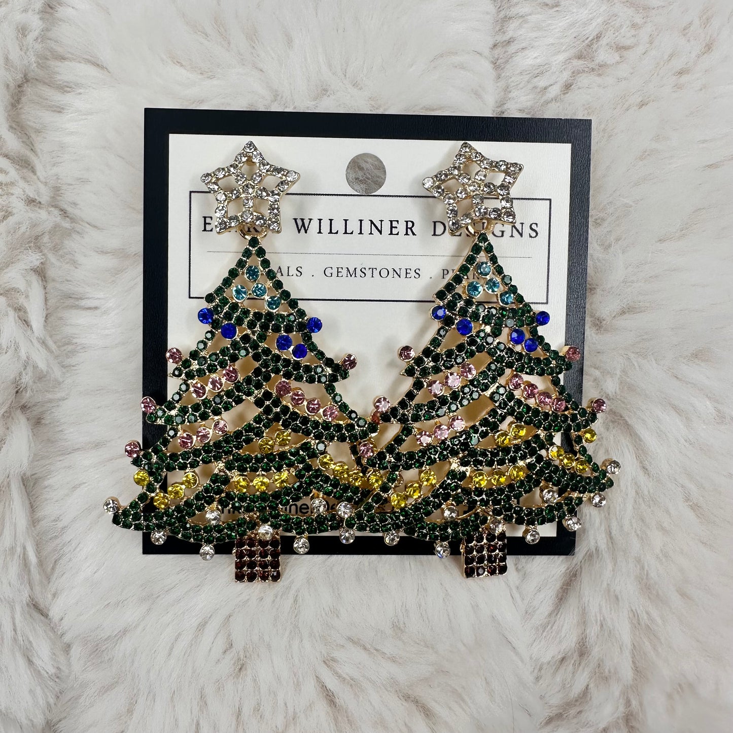 Sparkly Collection Holiday earrings | Erika Williner Designs