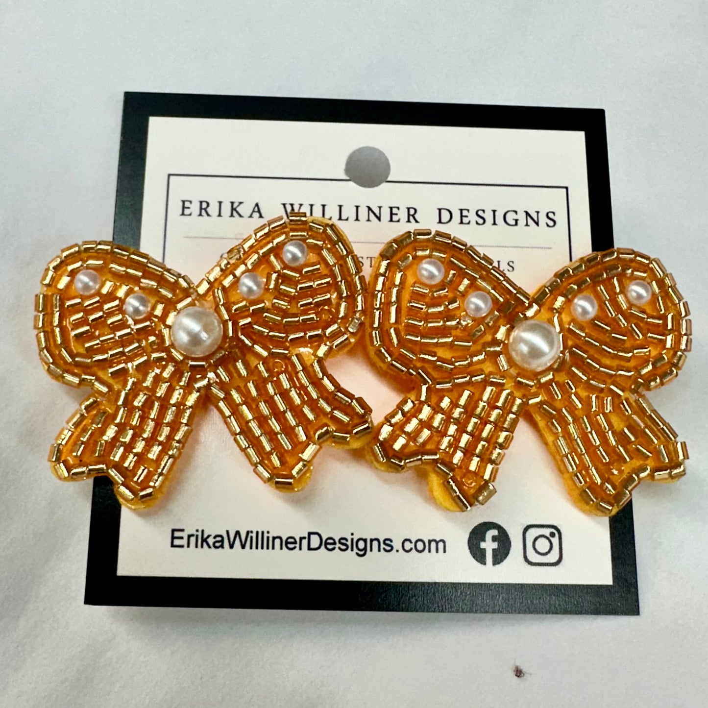 Holiday Collection Beaded Earrings | Erika Williner Designs