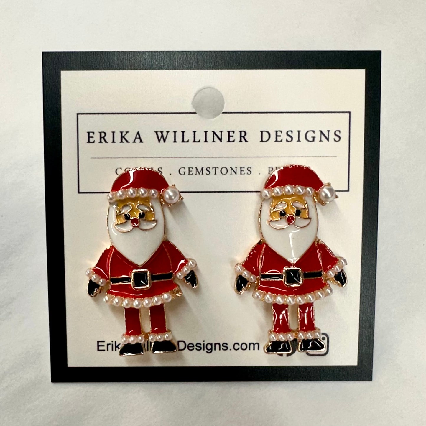 Sparkly Collection Holiday earrings | Erika Williner Designs