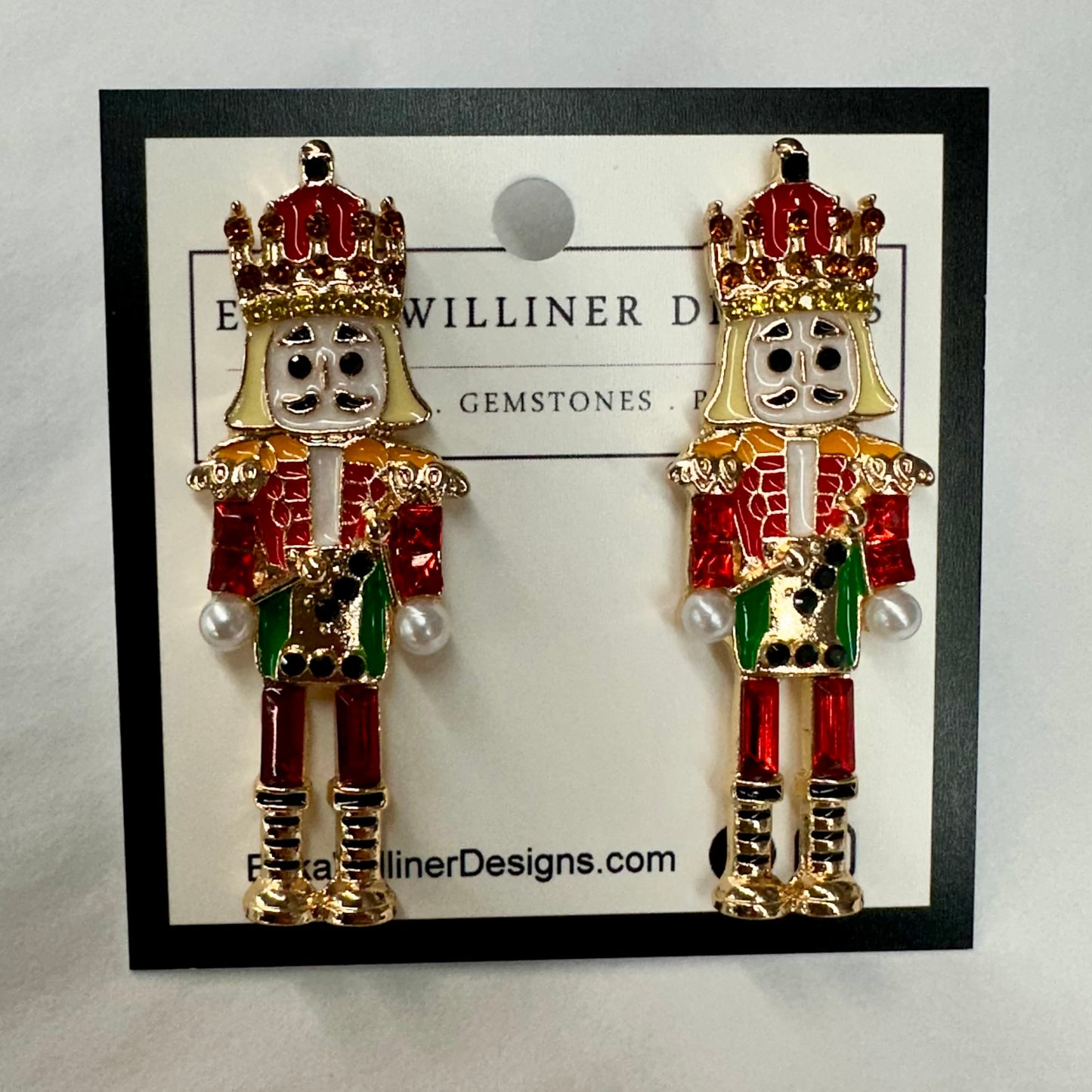 The Nutcracker Earrings - Erika Williner Designs