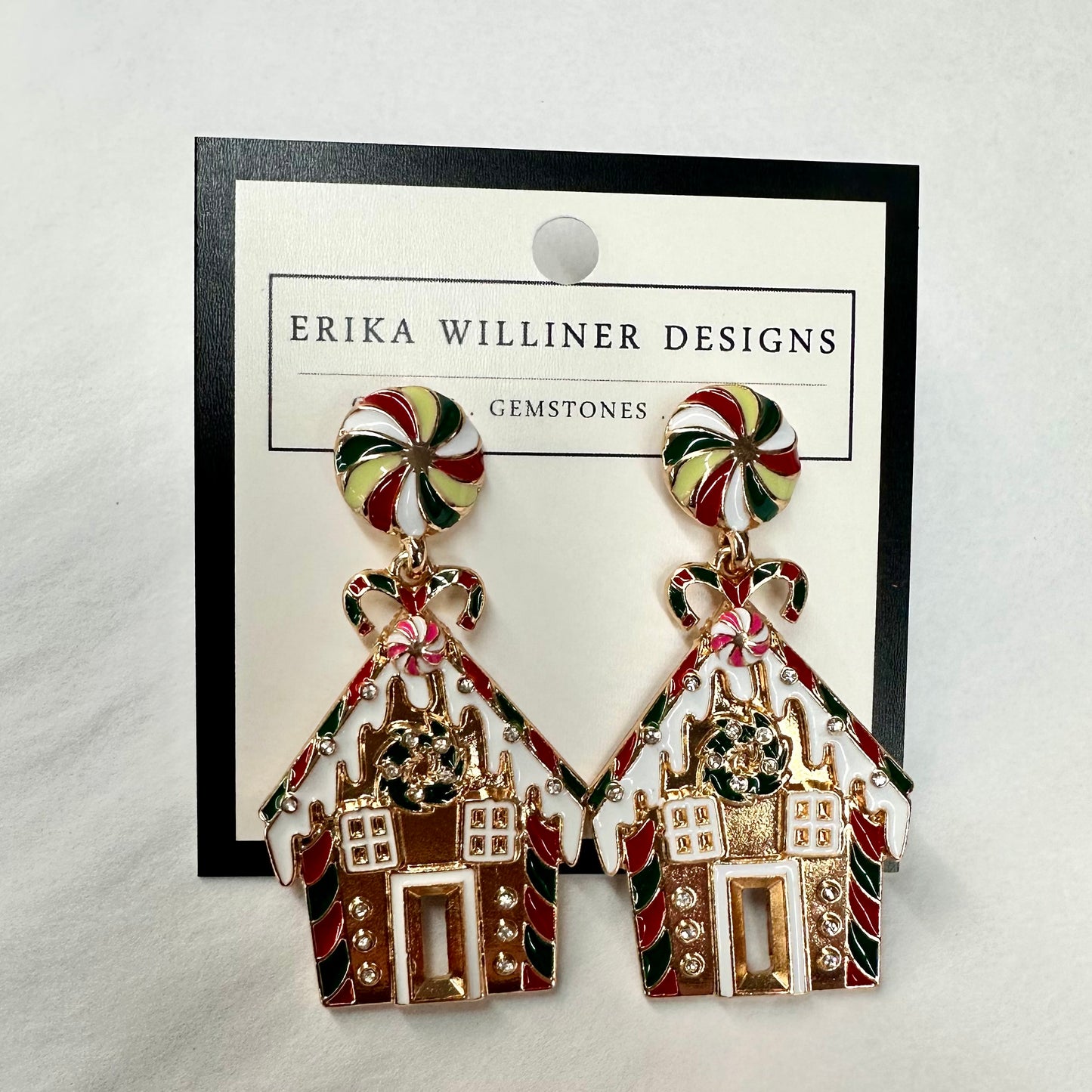 Sparkly Collection Holiday earrings | Erika Williner Designs